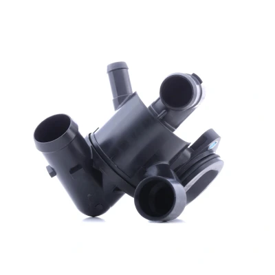 Abbildung von FEBI BILSTEIN 102436 Kühlwasserthermostat 87 mit Dichtung Gehäuse VOLKSWAGEN: GOLF 6, Tiguan I, Passat B6 Variant, AUDI: A3 Sportback