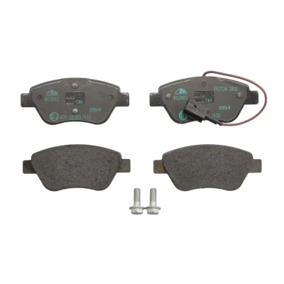 Abbildung von ATE 13.0460 3982.2 Bremsbelagsatz inkl. Verschleißwarnkontakt mit Bremssattelschrauben FIAT: BRAVO 2, Stilo Hatchback, Multi Wagon