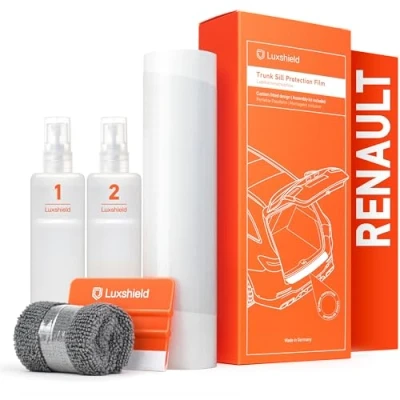 Abbildung von Luxshield Ladekantenschutz Folie für Renault Espace 6 (VI) I 2023 2024 Stoßstangenschutz, Kratzschutz, Lackschutzfolie Transparent