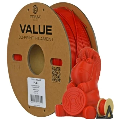 Abbildung von PrimaValue PLA+ Red 2.85mm 1kg