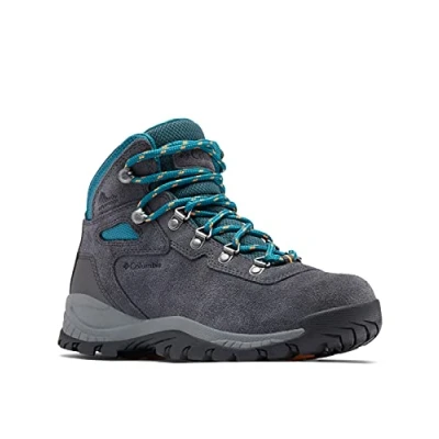 Abbildung von Columbia Damen Newton Ridge Plus Waterproof Amped Wanderschuh, Shark, River Blue, 38.5 EU