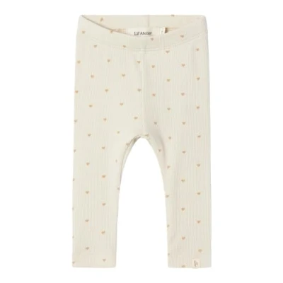 Abbildung von NAME IT Leggings Baby Mädchen, Turtledove/AOP:Heart, 74