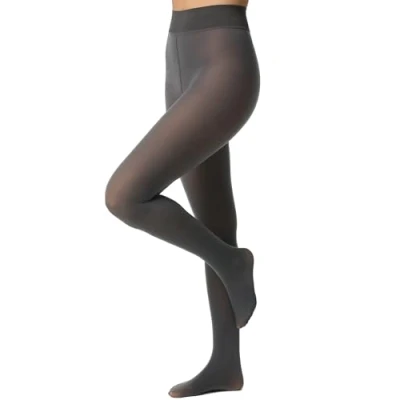 Abbildung von NUR DIE WARM &amp; Transparent Haltbar Strumpfhose, Damen, Größe: 38/40, Grau