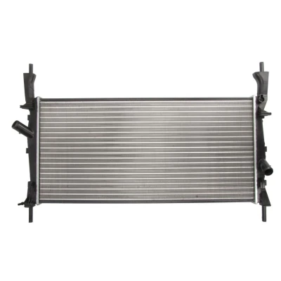 Abbildung von THERMOTEC D7G037TT Kühler, Motorkühlung Aluminium für Fahrzeuge mit Klimaanlage 770 378 23 Schaltgetriebe Kühlrippen gelötet