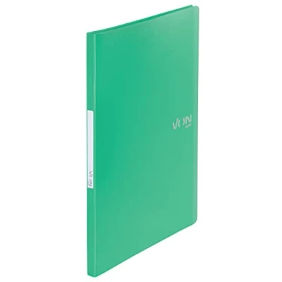 Abbildung von VON Leitz Sichtbuch A4, Mit 30 Fächern, PP Ordner, Präsentationsmappe, für 60 Blatt, Flexible Dokumentenablage Schule, Studium &amp; Haushalt, 5 Stück, Grün, 46690055