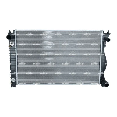 Abbildung von NRF 58220 Kühler, Motorkühlung Aluminium 675 445 32 Kühlrippen gelötet AUDI: A6 C6 Saloon, Avant