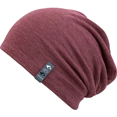 Abbildung von CHILLOUTS Unisex Skive Longbeanie, 71 Bordeaux, Einheitsgröße