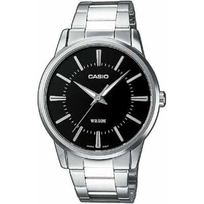 Abbildung von Casio Uhr silvercoloured/black, Größe: One Size, Silver coloured/black