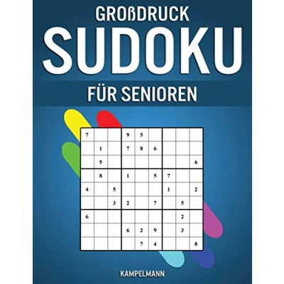 Abbildung von Großdruck Sudoku für Senioren: 200 große Sudokus Einfach und Mittelschwer mit Lösungen Anleitung