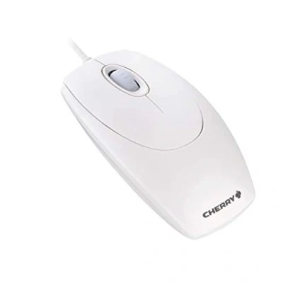 Abbildung von Cherry Maus »WHEELMOUSE OPTICAL Kabelgebundene Maus, Weiß Grau, PS2/USB«