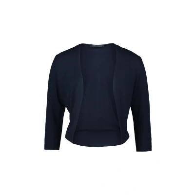 Abbildung von Betty Barclay Bolero MIT 3/4 ARM Strickjacke, Damen, Größe: 36, Dunkelblau