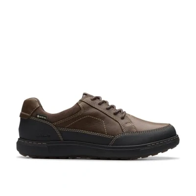 Abbildung von Clarks Herren Mapstone Logtx, Dunkelbraun Lea, 44 EU