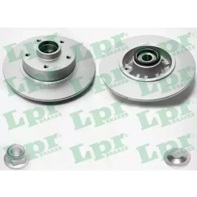 Abbildung von LPR R1040PCA Bremsscheibe 260 8 5 voll mit ABS Sensorring, Radlagersatz Zubehör RENAULT: Megane 3 Coupe, 3, CC