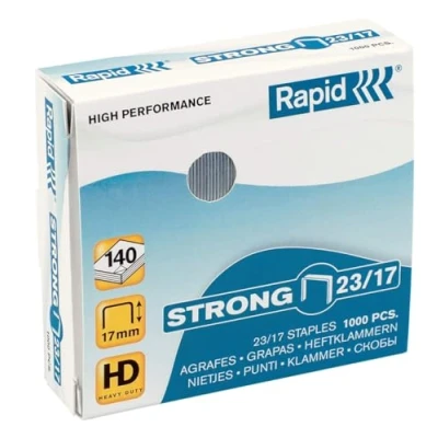 Abbildung von Rapid Heftklammern (23/17 mm, Strong, verzinkt) 1000 Stück