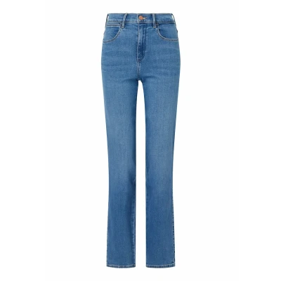 Abbildung von Wrangler Jeans Straight Leg, Damen, Größe: 31x30, Aurelia