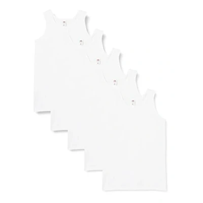 Abbildung von Fruit of the Loom Men&#039;s Vest (Pack 5) (Weiß (White), 3XL