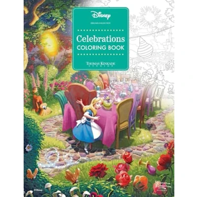 Abbildung von Disney Dreams Collection Thomas Kinkade Studios Celebrations Coloring Book