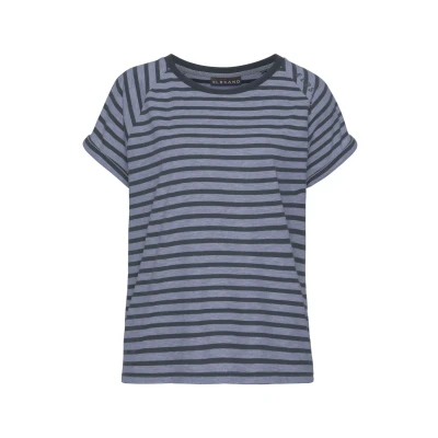 Abbildung von Elbsand Kurzarmshirt »Caira«, mit Streifen, T Shirt aus Baumwoll Mix, sportlich und bequem
