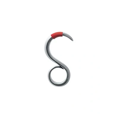 Abbildung von Alessi GCH04 Schlüsselanhänger No touch aus verchromtem Zamak, 3.5 x 2 h 7.5 cm