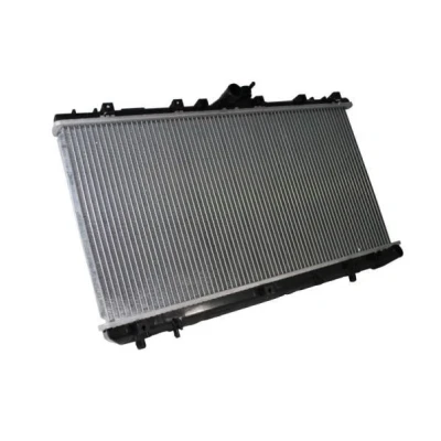 Abbildung von THERMOTEC D72012TT Kühler, Motorkühlung Aluminium für Fahrzeuge mit/ohne Klimaanlage 350 699 26 Schaltgetriebe Kühlrippen gelötet