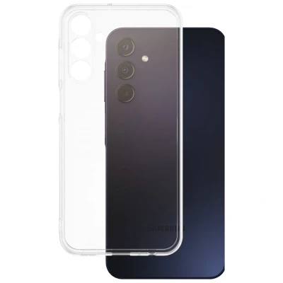Abbildung von Samsung Galaxy A15 (4G) Hülle Silikon PanzerGlass Soft Case/Backcover Handyhülle Transparent