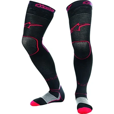 Abbildung von Alpinestars, Mx Socks Long, Technische Socken MX, Kompressionsstrümpfe für Damen und Herren, Funktionssocken Motorradfahren, Motocross, Fahrradfahren, Laufen multi Größe L XXL (1er stück)