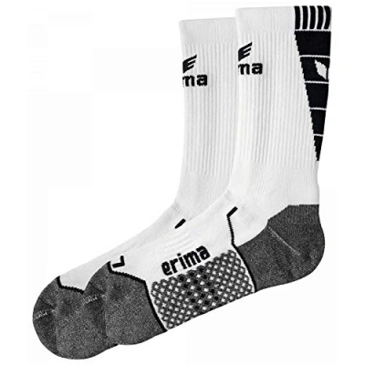Abbildung von Erima Herren Premium Pro Trainingssocken, Weiß/Schwarz, 5 EU