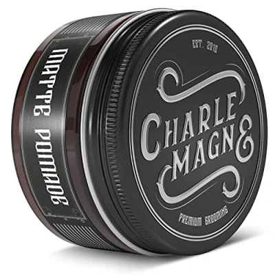 Abbildung von Charlemagne Matte Pomade Wasserbasiert Starker Halt Bestes Haarwachs Matt kurze oder lange Haare Männer Hair Wax Men Haarwax Herren Haarpaste Wachs
