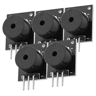 Abbildung von AZDelivery 5 x KY 006 Passives Piezo Buzzer Alarm Modul kompatibel mit Arduino und Raspberry Pi inklusive eBook!