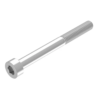 Abbildung von SECCARO Zylinderschraube M8 x 80 mm, Edelstahl V2A VA A2, DIN 912 / ISO 4762, Innensechskant, Teilgewinde, 20 Stück
