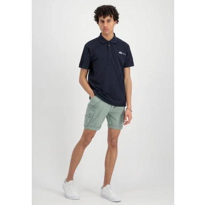Abbildung von Alpha Industries Poloshirt, Herren, Größe: XL, Rep blue