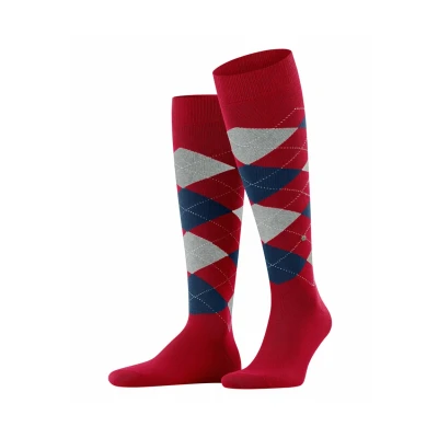 Abbildung von Burlington KING Onesize Kniestrümpfe Red pepper, Herren, Größe: 40/46, pepper