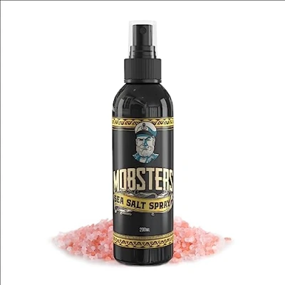 Abbildung von Mobsters Emporium Sea Salt Spray, Texturierendes Meersalzspray für Männer Verleiht Volumen und ein natürliches Finish, Flexibler Halt Haare, Haarspray zum Stylen, 200ml