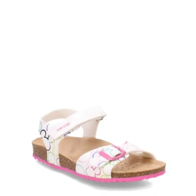 Abbildung von Geox J Adriel Girl C Sandal, White/Multicolor, 33 EU