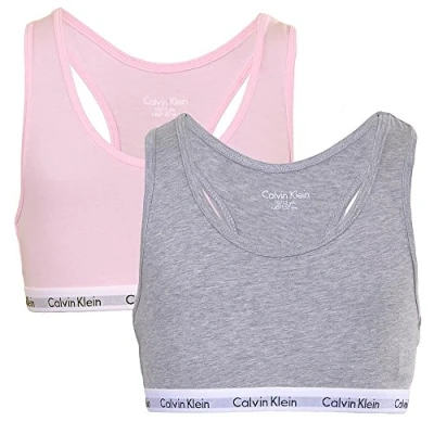 Abbildung von Calvin Klein Underwear 2 PACK Bustier für Kinder, Größe: 128 140, Grey heather