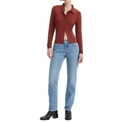 Abbildung von Levi&#039;s Middy Straight Jeans Leg, Damen, Größe: 23x29, Good grades
