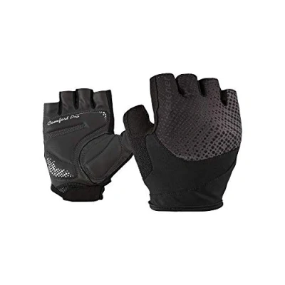 Abbildung von Ziener Damen CENDAL Fahrrad , Mountainbike Radsport Handschuhe Kurzfinger atmungsaktiv/dämpfend/rutschfest, Black, 7.5
