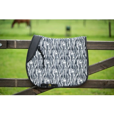 Abbildung von HB Ruitersport Schabracke Zebra Vielseitigkeit Schwarz/Weiß