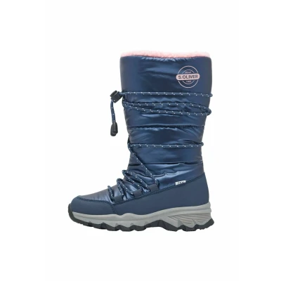 Abbildung von s.Oliver Schnürstiefel für Kinder, Größe: 34, Navy comb Schuhe
