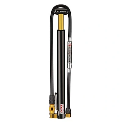 Abbildung von Lezyne Micro Floor Drive HPG Bodenpumpe, Black/Hi Gloss, 300 mm
