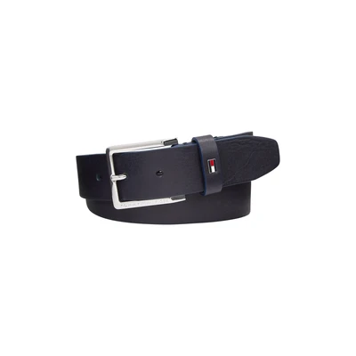 Abbildung von Tommy Hilfiger Oliver Gürtel, Herren, Größe: 80, Space blue