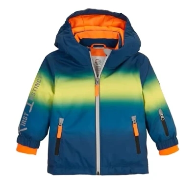 Abbildung von first instinct by killtec Unisex Baby Fisw 37 Mns Jckt Skijacke Funktionsjacke Mit Kapuze Und Schneefang, Dunkel Ozean, 98 104 EU