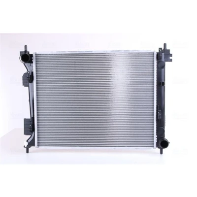 Abbildung von NISSENS 67611 Kühler, Motorkühlung Aluminium 480 385 26 Kühlrippen gelötet HYUNDAI: i20 I Hatchback