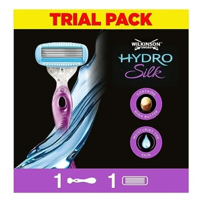 Abbildung von Wilkinson Sword Hydro Silk Damen Rasierer, mit 1 Klinge und Halterung, St
