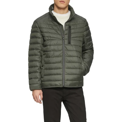 Abbildung von s.Oliver Stepp MIT Sportiven Kontrastdetails Übergangsjacke, Herren, Größe: Medium, Olivgrün