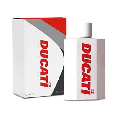 Abbildung von Ducati ICE Eau de Toilette Herrenduft, frischer Duft, aromatisch, stark gewürzt, hergestellt in Italien, 100 ml