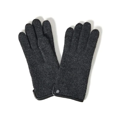 Abbildung von Roeckl Damen Klassische Walkhandschuhe Handschuhe, Grau (A 090), 6