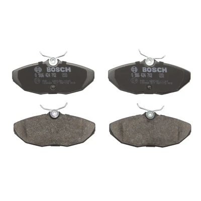 Abbildung von BOSCH 0 986 424 702 Bremsbelagsatz Low Metallic mit Anti Quietsch Blech Feder JAGUAR: S Type
