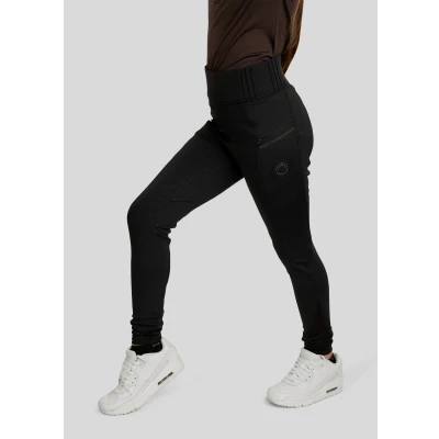 Abbildung von Montar Reitleggings MoRosie Crystals Junior Full Grip Schwarz