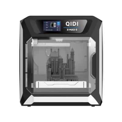 Abbildung von QIDI TECH MAX3 3D Drucker,Allround Drucker für große Formate,600mm/s schneller Druck,hohe Präzision&amp;hohe Geschwindigkeit in Industriequalität,automatische Nivellierung,65℃ Kammerwärme,325*325*315mm
